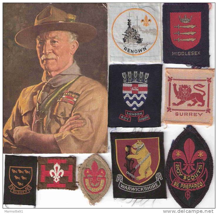 Gros Lot De 24 écussons Scouts BSA, Des Insignes Du Monde Entier Pour Customiser Ton Sac Ou Ta Veste !